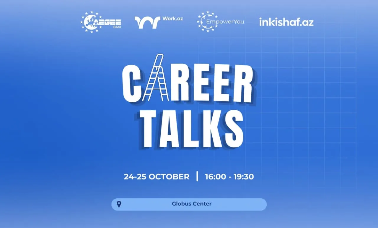  Marketing, rəqəmsal strategiyalar və Sİ-in marketinqdə tətbiqini keşf etmək istəyirsinizsə, Career Talks layihəsi məhz sizin üçündür! 