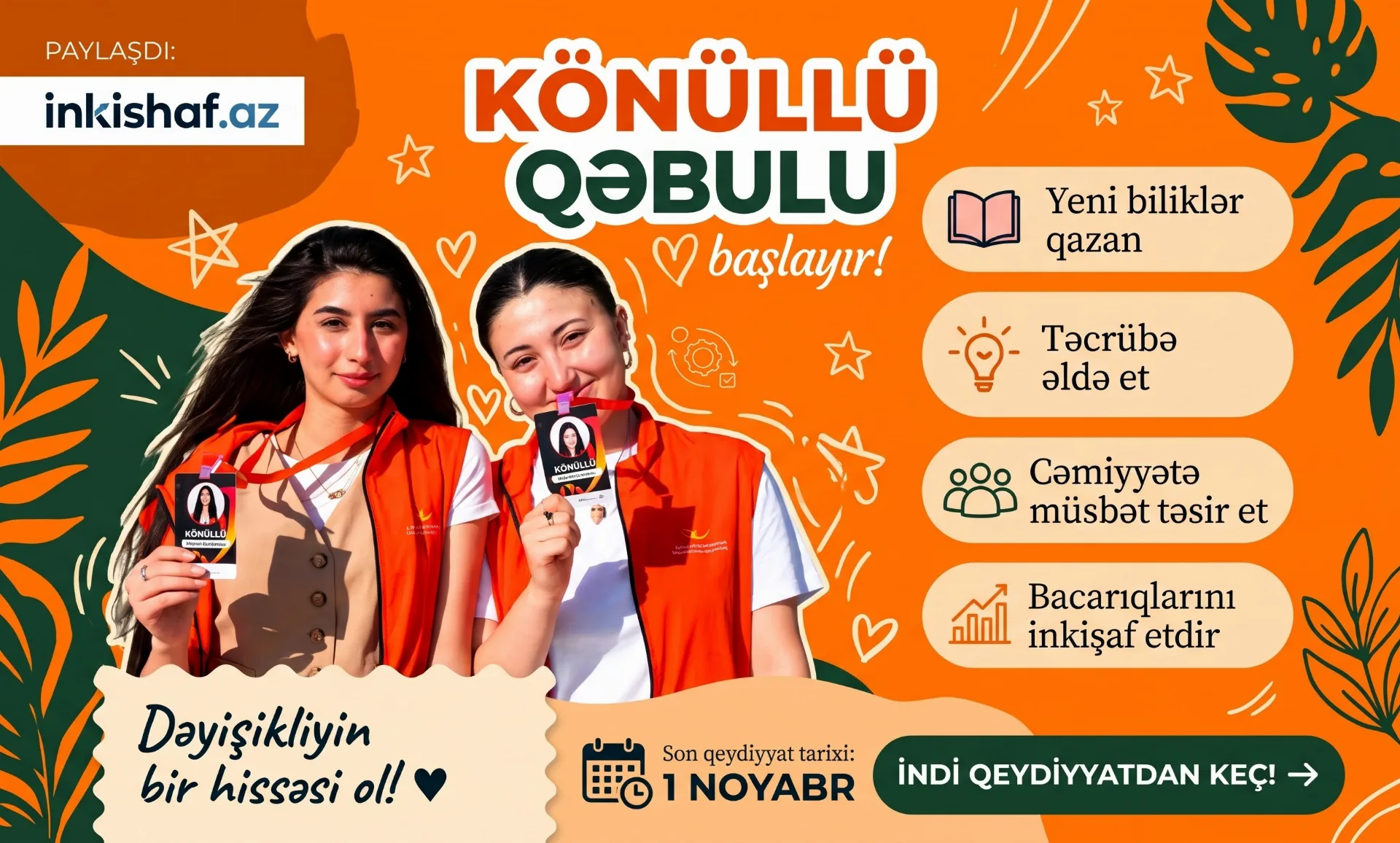  Leykemiya ilə Mübarizə İB - VIII Könüllülük Proqramı