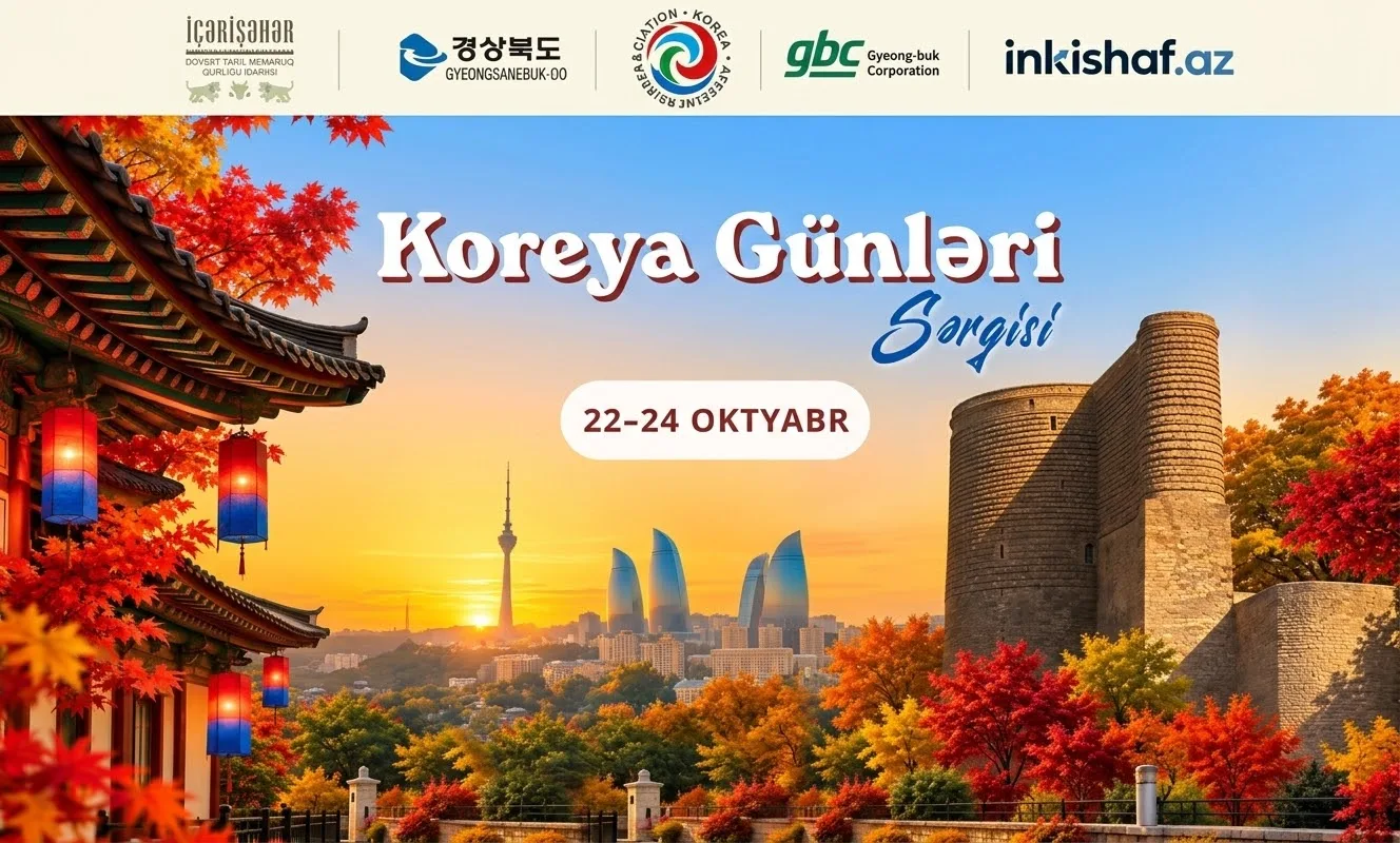 KOREYA GENLƏRİ SƏRGİSİ SİZİ GÖZLƏYİR! 🍁✨